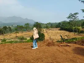 Kavling Villa Bergaya Eropa di Puncak Bogor View Gunung Hanjawong SHM