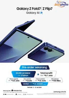 PRE ORDER SAMSUNG GALAXY FOLDABLE TERBARU