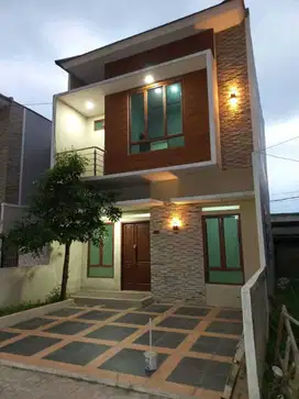 Rumah Baru 2 Lantai Dalam Cluster di Kalimuya, Depok