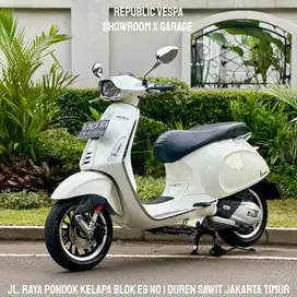PIAGGIO VESPA SPRINT 150 IGET ABS LED Tahun 2021 WARNA WHITE INNOCENZA