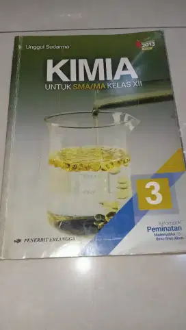BUKU BEKAS - KIMIA KELAS 12 KURIKULUM 2013 REVISI - PENERBIT ERLANGGA