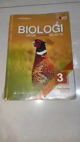 BUKU BEKAS -BIOLOGI KELAS 12 KURIKULUM 2013 REVISI - PENERBIT ERLANGGA