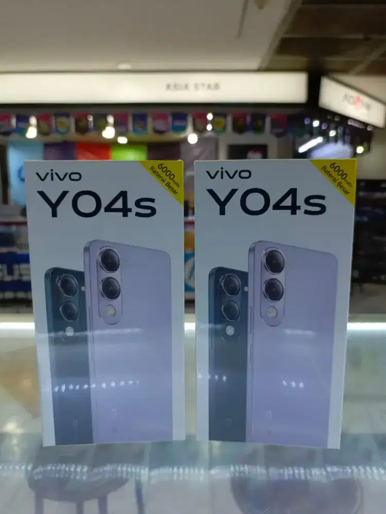 Vivo Y04s 4gb 64gb diskon potongan murah cashback