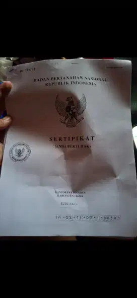 Tanah kavling ayani 3 ukuran 50 x 50