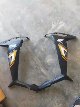Body Supra 125 hitam doff ori copotan.