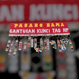 Jual Gantungan Kunci, tas, hp dll