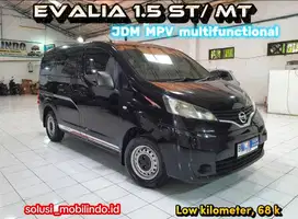 Nissan EVALIA ST 1.5 Bensin MT 2013 Hitam, Low km