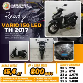 BISA CASH KREDIT HONDA VARIO 150 LED TH 2017 UNIT MULUS BERGARANSI