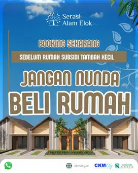 PERUM DOUBLE DINDING ANGSURAN 1 JUTA