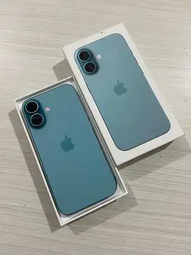 iphone 16 128 gb ibox bh 100 sebulan pakai fullset ori mulus nominus