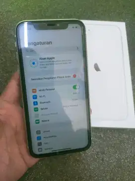 iPhone 11 128 bh 100 id/a alloperator no minus no cacad fullset