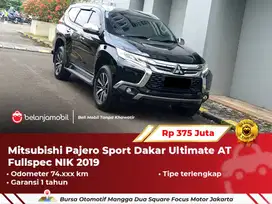 [ GARANSI 1TH ] Mitsubishi Pajero Sport Dakar Ultimate AT 2019/2020