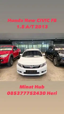 Honda CIVIC FB 1.8 A/T 2013/2014,Km 80rb