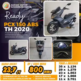 DP MURAH HONDA PCX 150 ABS TH 2020 ISTIMEWA CASH KREDIT  BERGARANSI