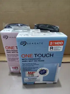 Harddisk Eksternal Seagate 2TB, Dijamin Original, Baru, Bergaransi.