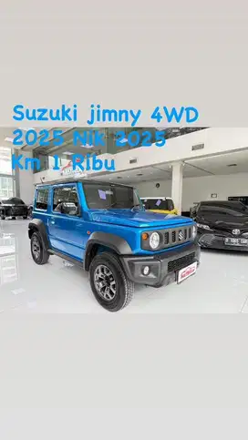 Suzuki Jimny 4WD Nik2025 Blue on black Siap Pakai