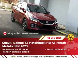[ LOW KM ] Suzuki Baleno 1.5 Hatchback HB AT Merah Metalik 2023/2024