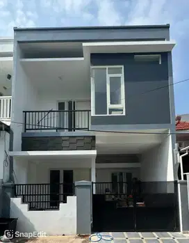 Rumah 2 Lantai Baru SHM di Pantai Mentari Minimalis Siap Huni