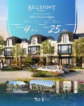 Bellefont  L8,10,12 Premium Home Start 4M Last unit Summarecon Serpong