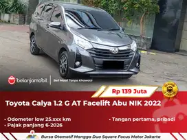 [ LOW KM ] Toyota Calya 1.2 G AT Facelift Abu 2022 2023