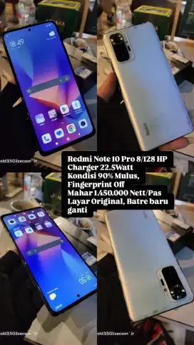 Redmi Note 10 Pro 8/128