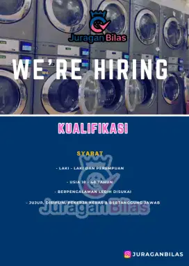 LOWONGAN PEKERJAAN LAUNDRY