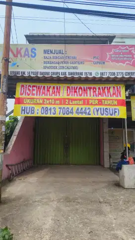 Ruko Cikupa Pinggir Jalan Utama