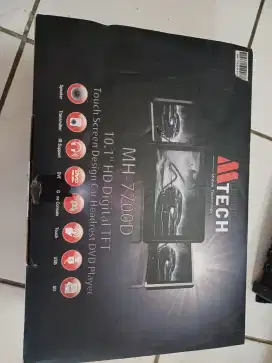 Headrest monitor Mtech MH7700D