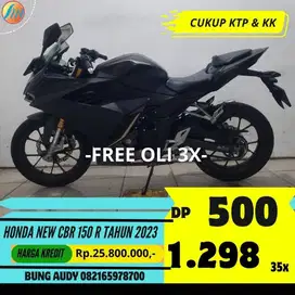 HONDA NEW CBR 150 R TAHUN 2023 BISA CASH, KREDIT ATAU TUKAR TAMBAH