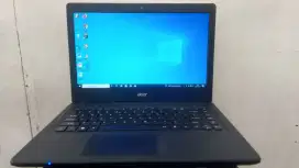 JUAL LAPTOP ACER ES1-421AMD E1-6010 RAM4GB, SSD128GB, WIN10PRO