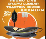 Jual Alat Terapi Dr Qyu Lumbar Traction 5-in-1  Heating, Massage, Dyna
