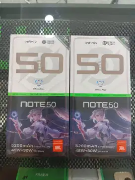 Infinix Note 50 8/256 New cicilan shopee pay later bisa