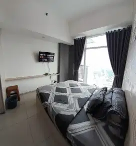 Sewa apartemen harian grand Kamala lagoon bekasi