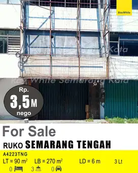 DIJUAL RUKO DI SEMARANG TENGAH A4223