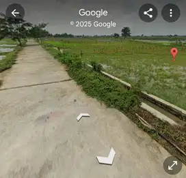 Dijual Sawah Produktif LT 3575 M² , Lokasi Gondangsari Juwiring Klaten