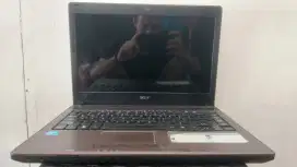 JUAL LAPTOP ACER4738Z INTELCOREi5M450 RAM4GB SSD128+HDD500GB