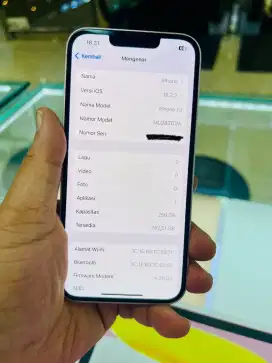 iPhone 13 256GB Pink Ex iBox Fullset  Lengkap