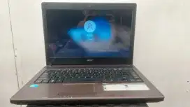 JUAL LAPTOP ACER4738Z INTEL CORE i5 M450 RAM4GB,SSD128GB,HDD500GB