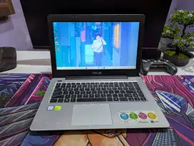Laptop Asus A456U X456URK Intel Core I5-7200U Ram 4GB SSD Nvidia 930MX