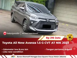[ LOW KM 8RB ] Toyota All New Avanza 1.5 G CVT AT Abu 2023/2024