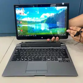 [F05] LAPTOP FUJITSU 2in 1 HYBRID LEPAS PASANG EDITING SIAP PAKAI