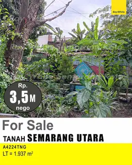 DIJUAL TANAH DI SEMARANG UTARA A4224