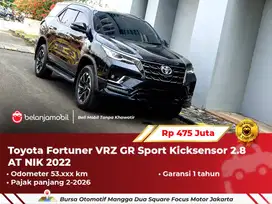 [ GARANSI 1TH ] Toyota Fortuner VRZ GR Sport 2.8 Kicksensor 2022/2023