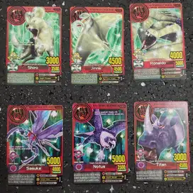 Kartu Animal Kaiser - Set isi 6 - 100% Original