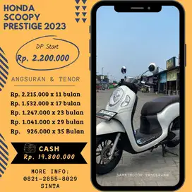 SCOOPY PRESTIGE 2023