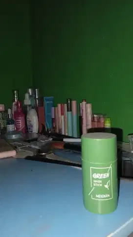 Masker stik greentea