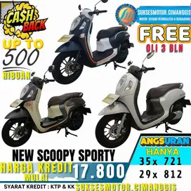 SCOOPY SPORTY MOKAS TERMURAH NO 1 KLIK PROFIL UNTUK PROMO UNIT LAINYA