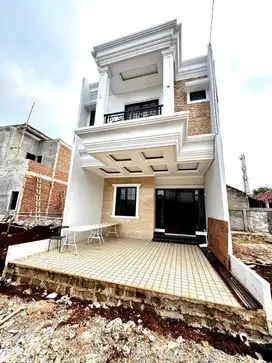 Rumah Mewah Cimanggis 10 menit ke LRT Cibubur