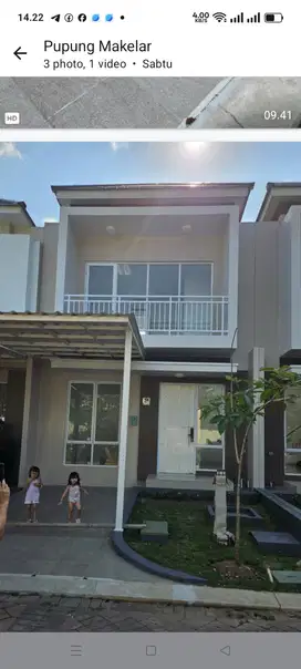 Dikontrakan Rumah 2 Lantai di Paramount Semarang Barat