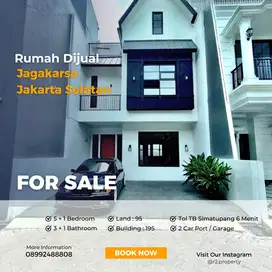 Rumah Dijual di Jakarta Selatan Jagakarsa